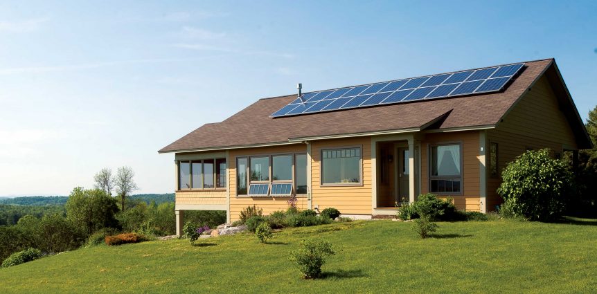 Yellow-And-Brown-Solar-House